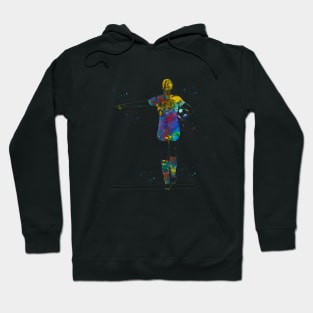 Soccer Player Girl Hoodie